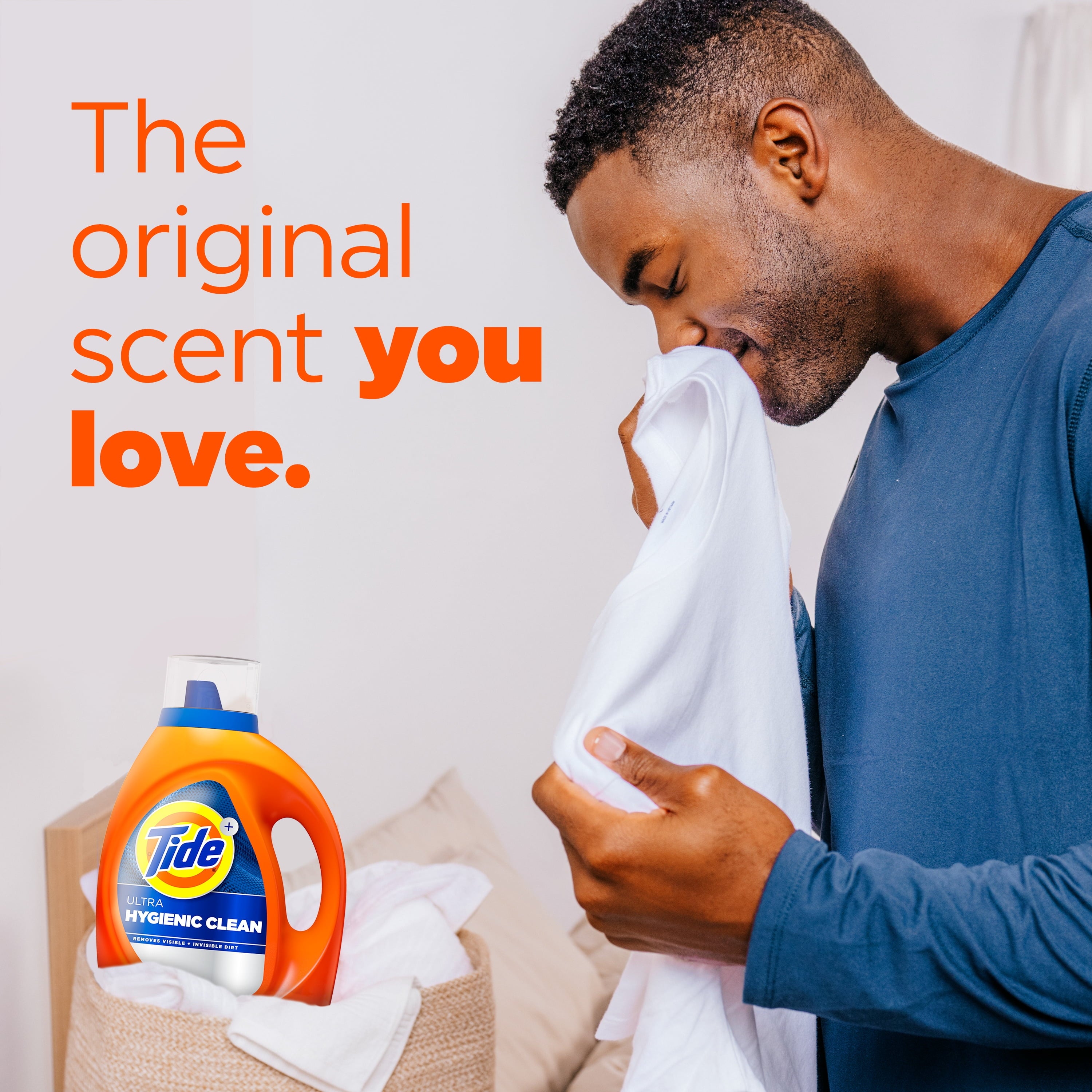 Tide Ultra Hygienic Clean Liquid Laundry Detergent, Original Scent, 84 fl oz, 59 Loads