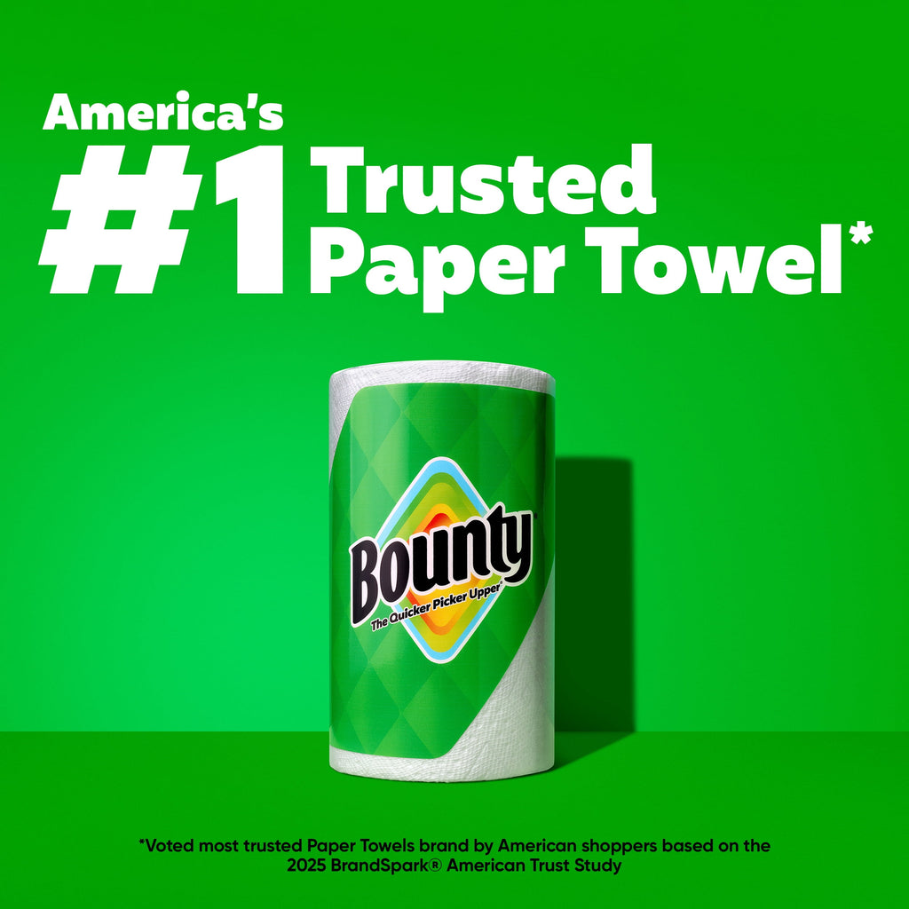 Bounty Paper Towels Select-A-Size Print, 2 Triple Rolls, 123 Sheets per Roll