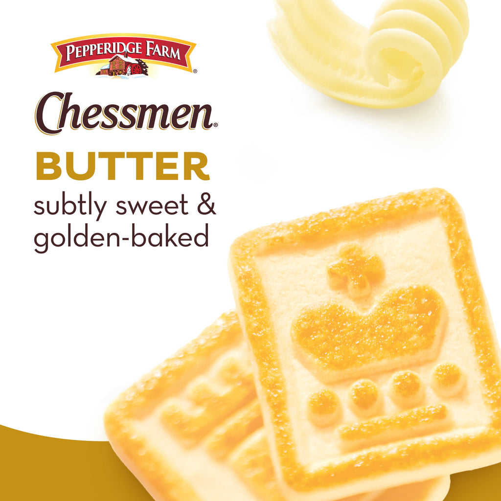 Pepperidge Farm Chessmen Salted Caramel Cookies, 7.25 oz Bag