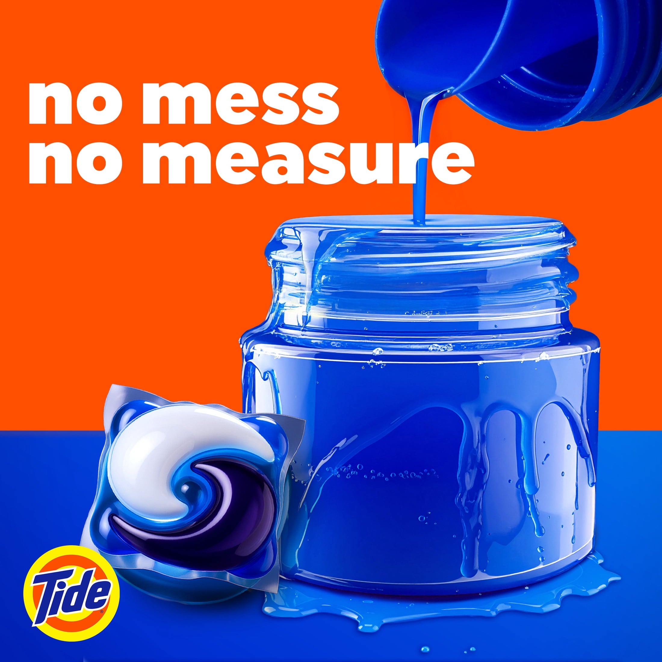 Tide Oxi Boost Power PODS with Stain Remover and Oxi Power Laundry Detergent Pacs, 18 Count