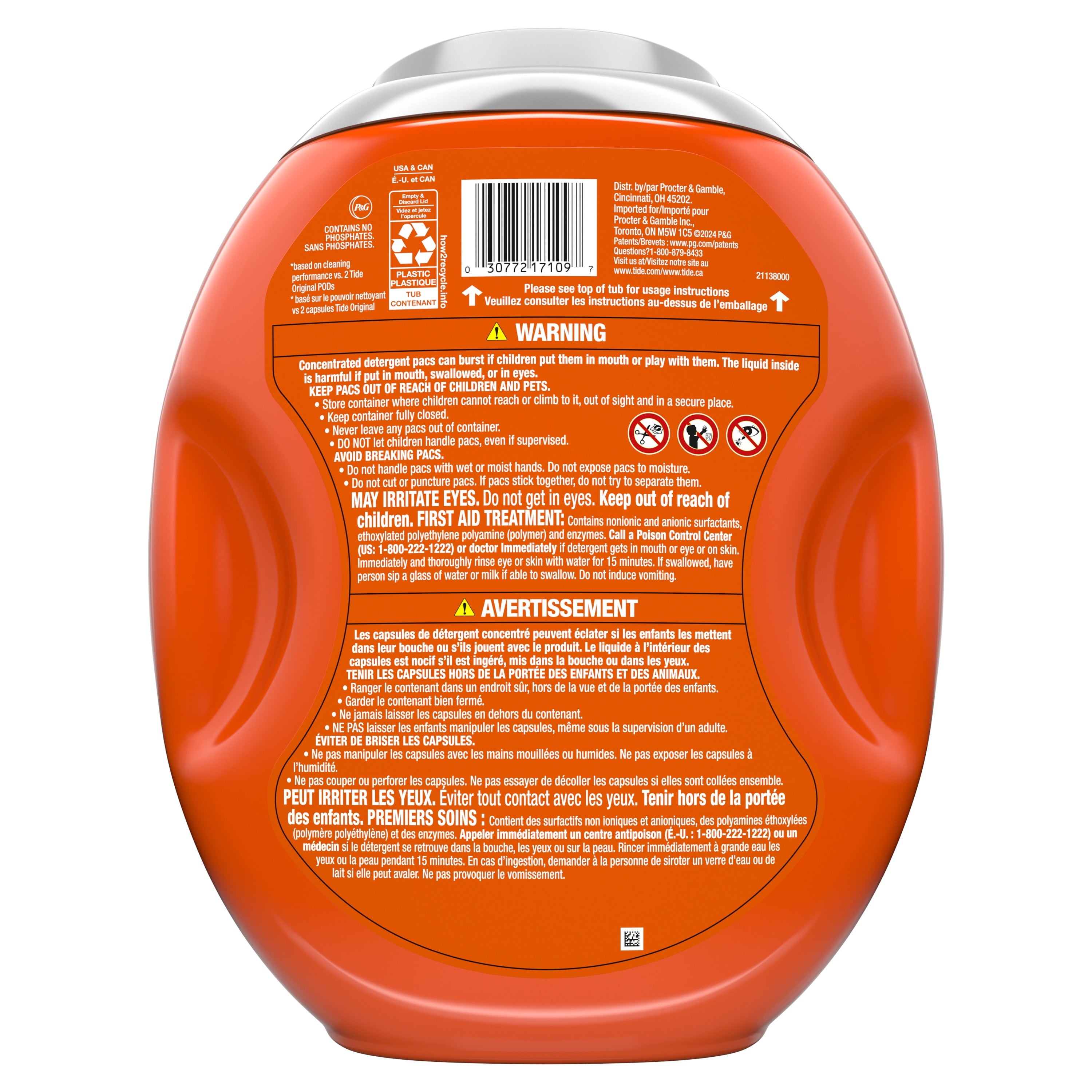 Tide Hygienic Clean Power PODS® Laundry Detergent Pacs, Heavy 10x Duty, Original Scent, 25 Count
