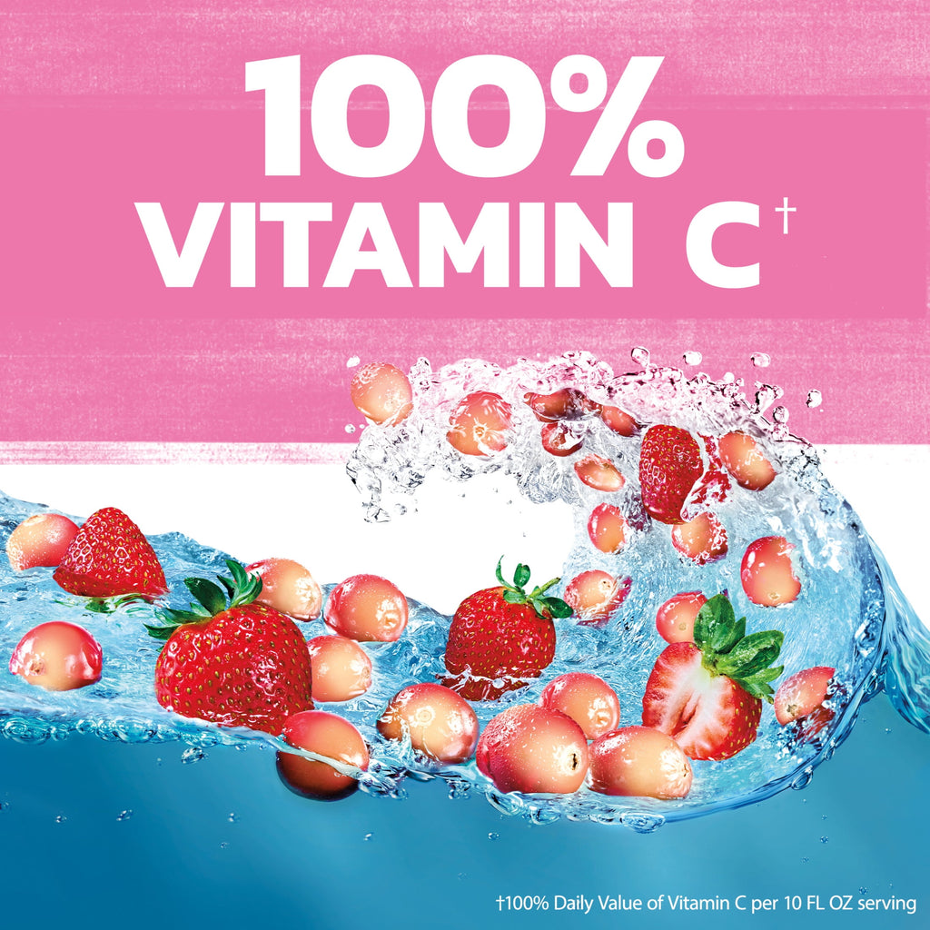 Ocean Spray® White Cranberry -Strawberry Juice Drink, 10 fl oz Bottle, 6 count