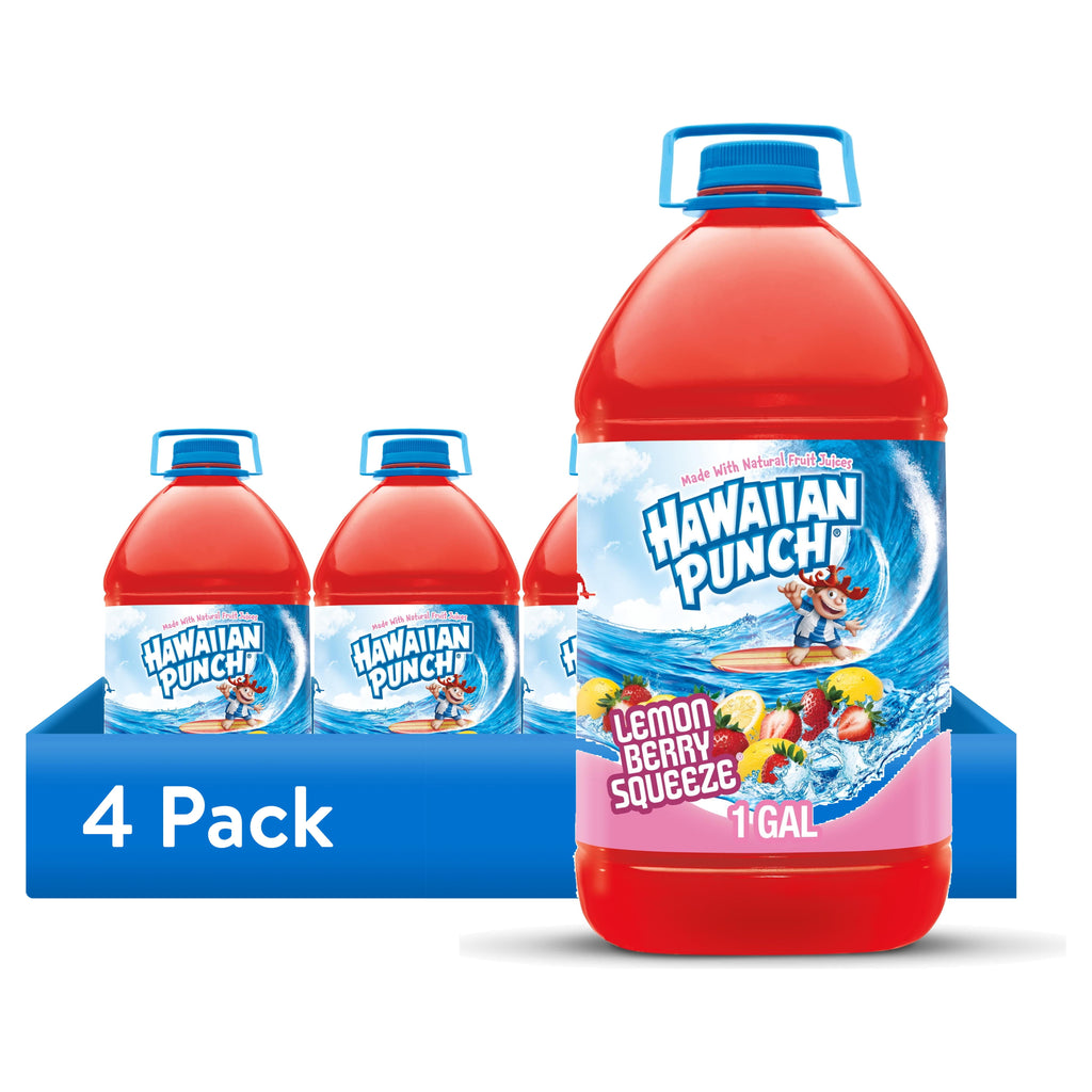 Hawaiian Punch Lemon Berry Squeeze Drink, 1 Gallon