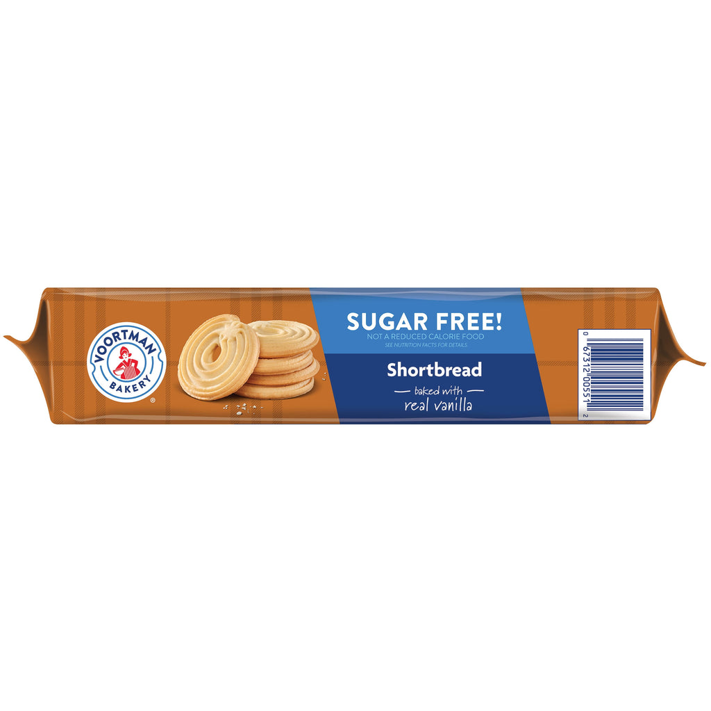 Voortman Bakery Zero Sugar Shortbread Cookies 8 oz., 9 Count