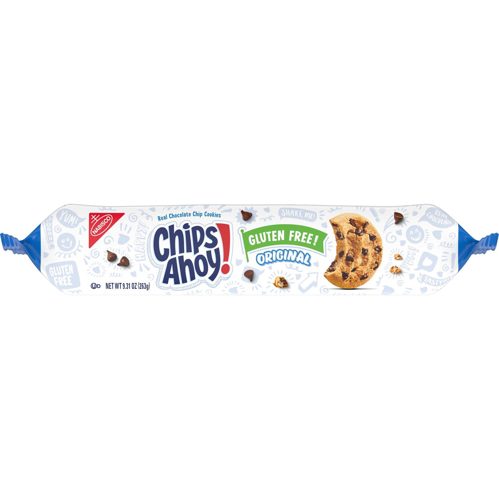 CHIPS AHOY! Original Crunchy Gluten Free Chocolate Chip Cookies, 9.31 oz