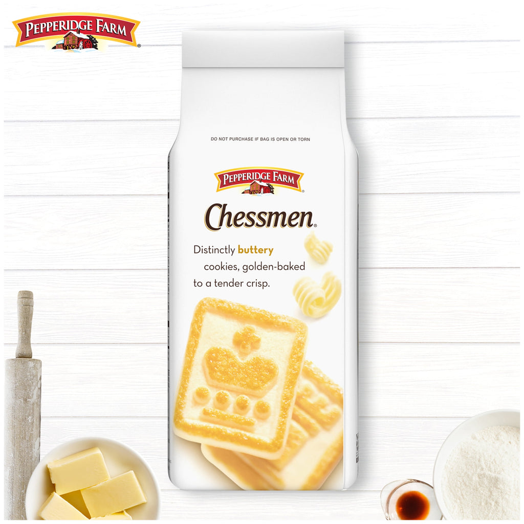 Pepperidge Farm Chessmen Salted Caramel Cookies, 7.25 oz Bag