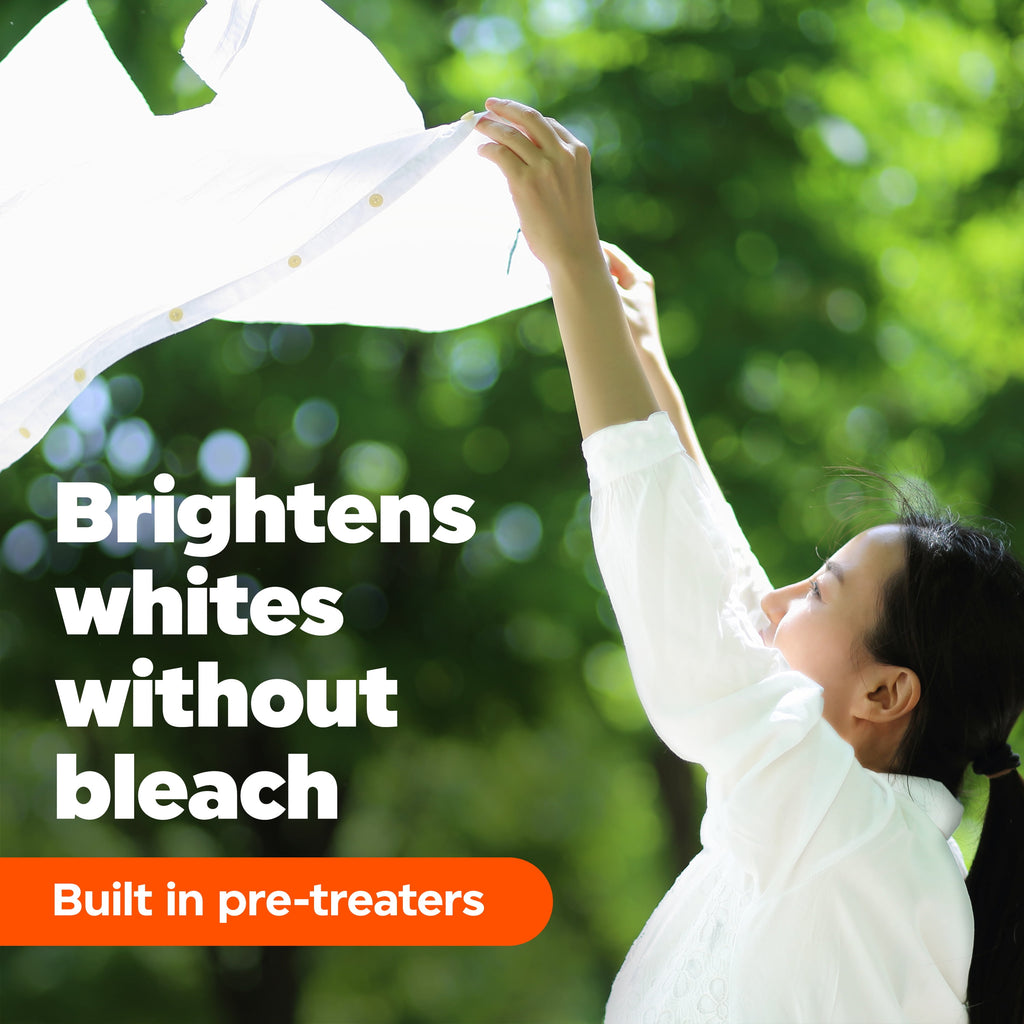 Tide Power PODS White Laundry Detergent Pacs, Brilliant Whitening + Color Protect, 18 Count