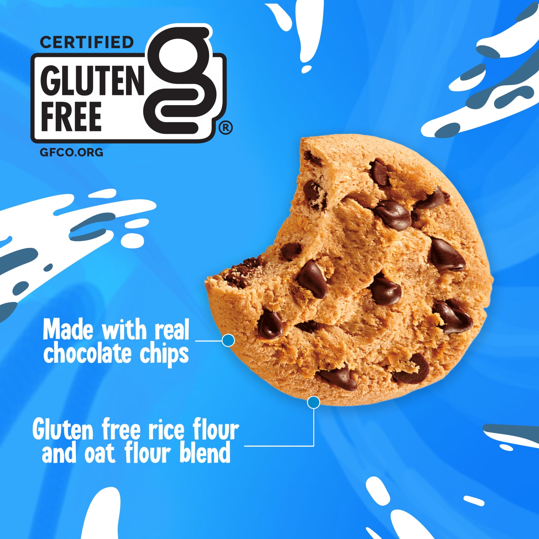 CHIPS AHOY! Original Crunchy Gluten Free Chocolate Chip Cookies, 9.31 oz