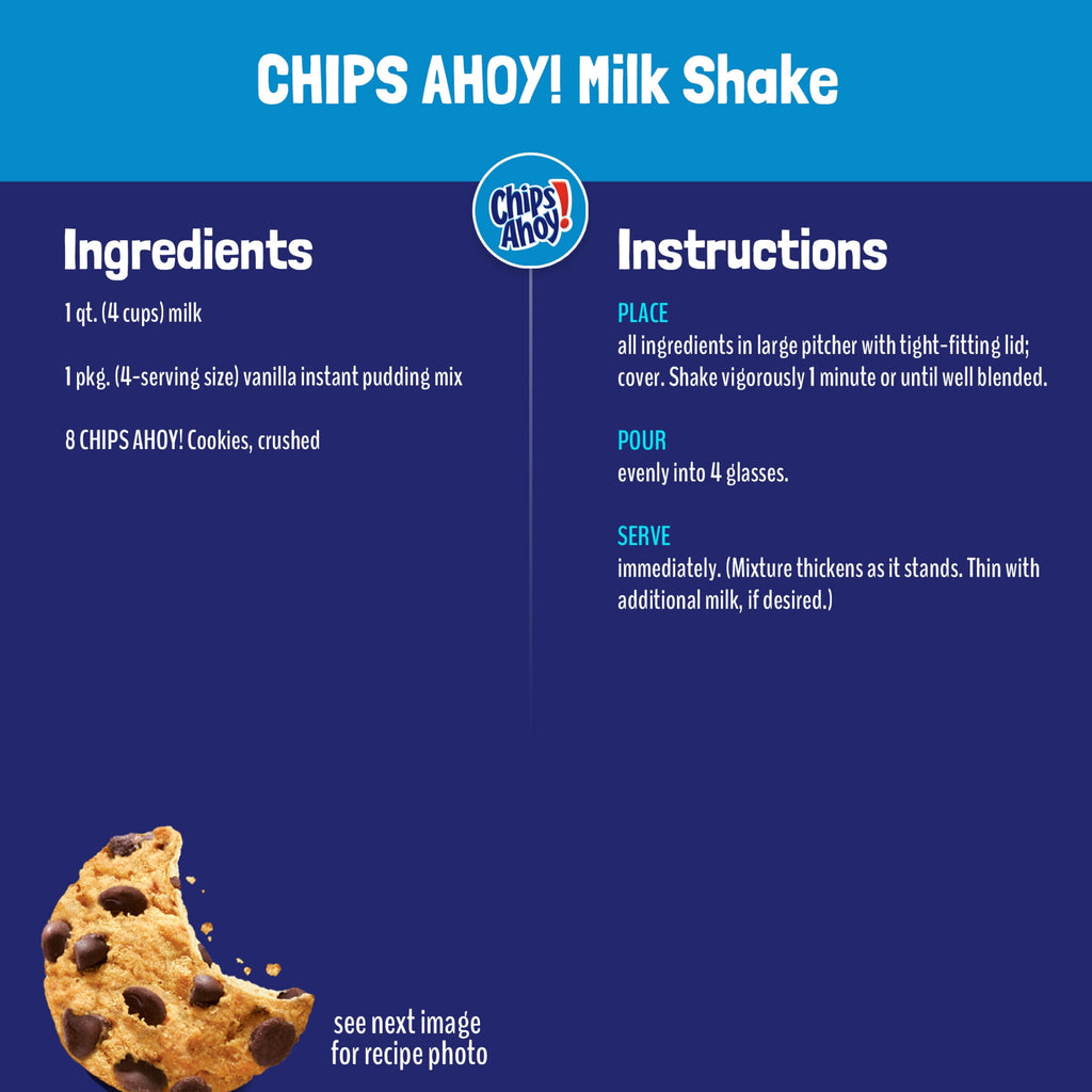 CHIPS AHOY! Original Chocolate Chip Cookies, Family Size, 18.2 oz