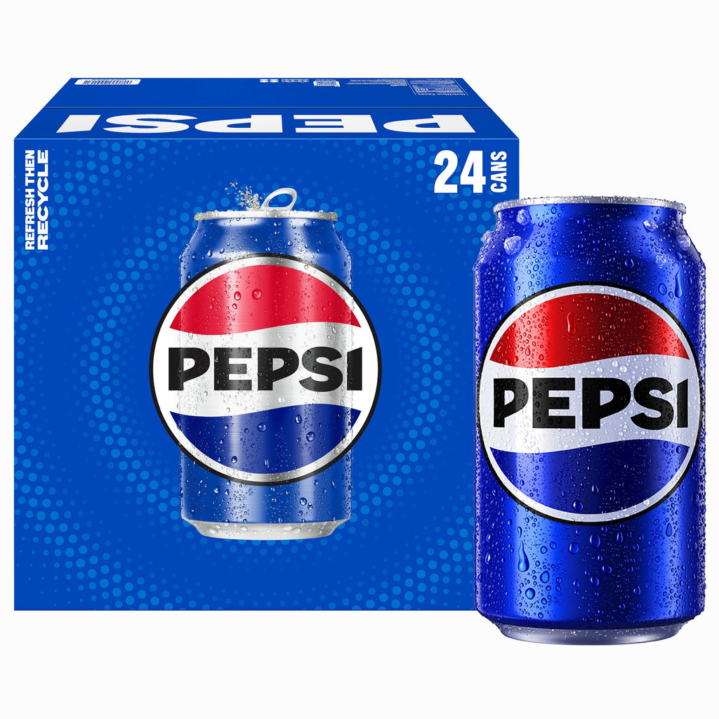Pepsi Cola Soda Pop, 12 fl oz, 12 pack Cans