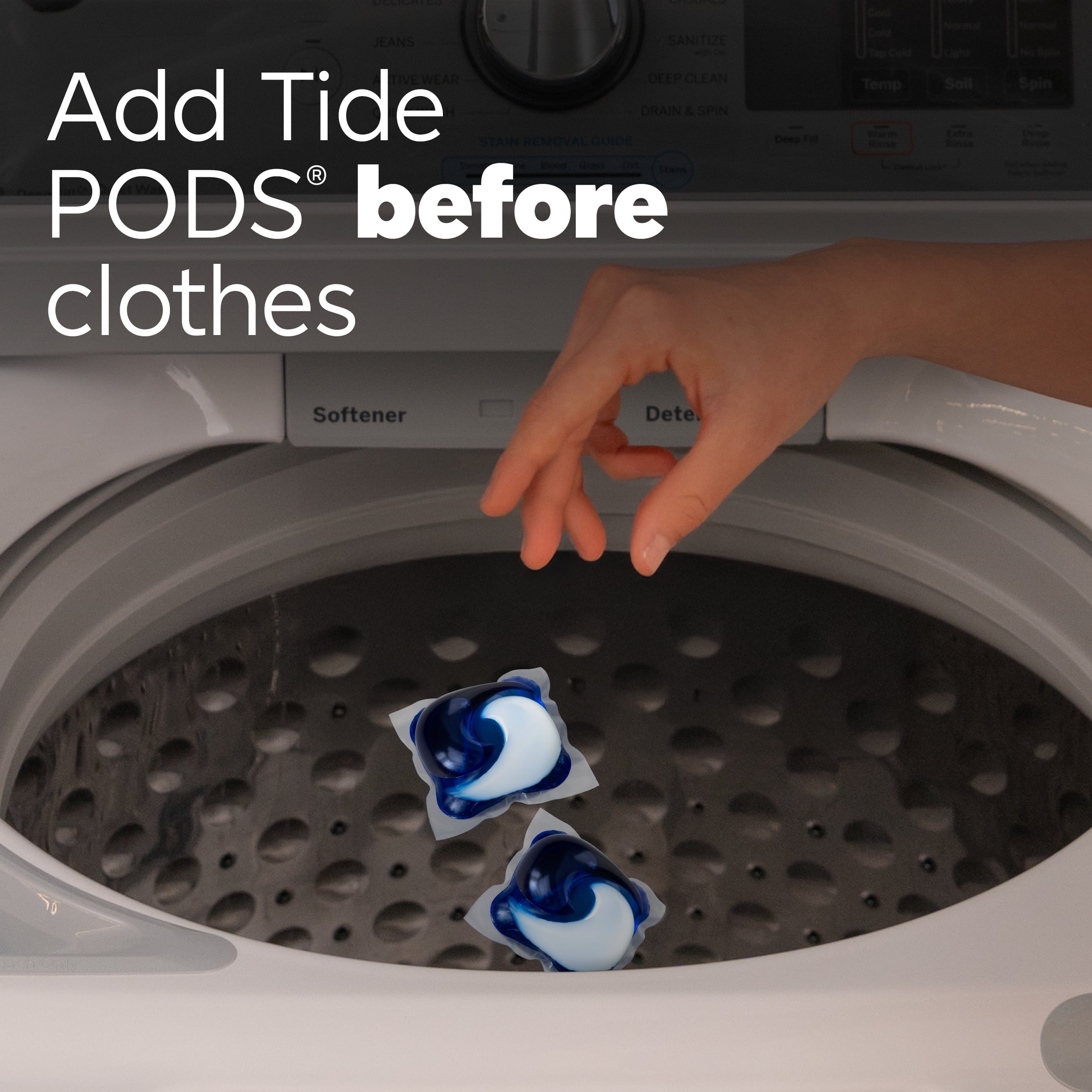 Tide PODS Liquid Laundry Detergent Pacs, Original Scent, 112 Count