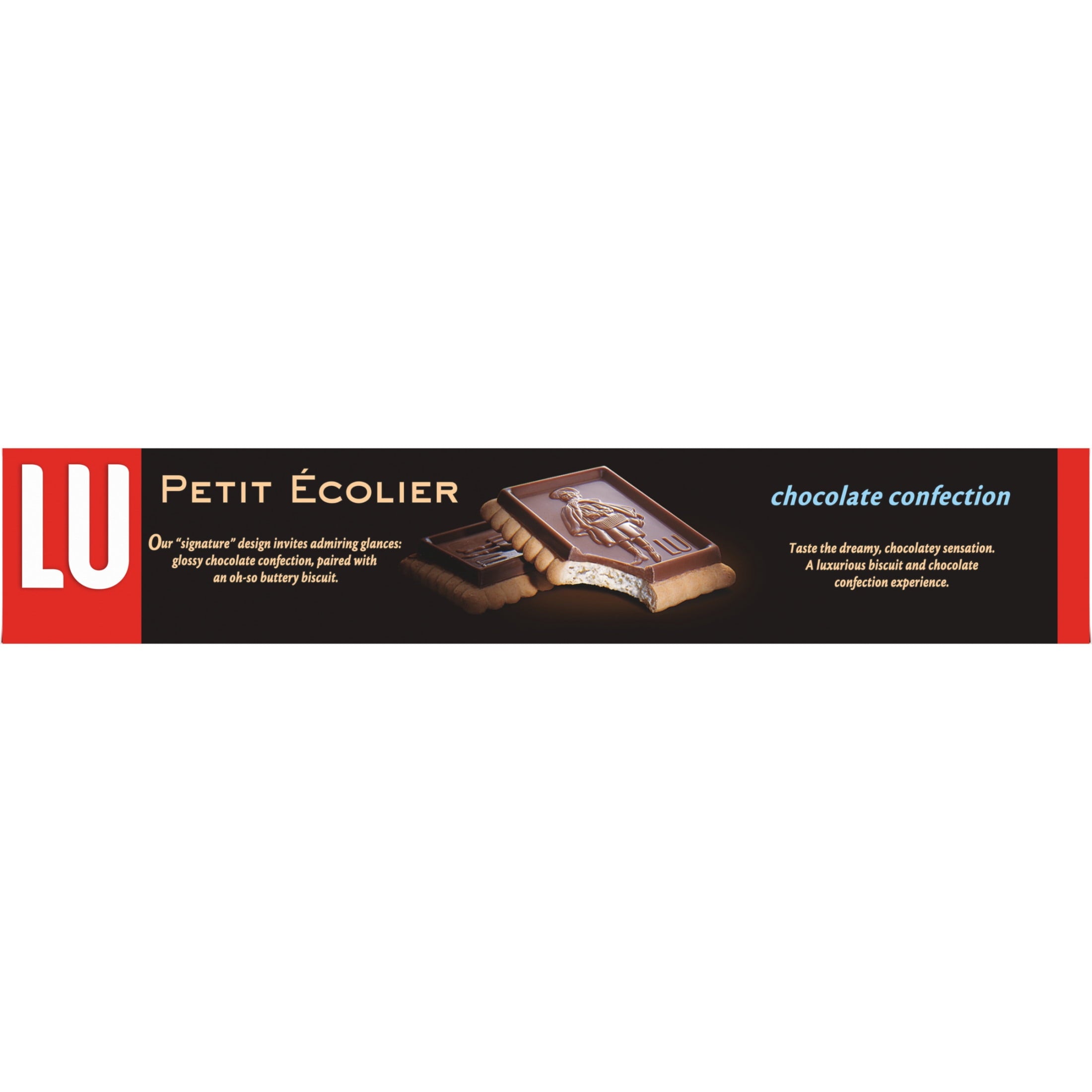 Lu Petit Ecolier European Milk Chocolate Biscuit Cookies, 5.29 oz