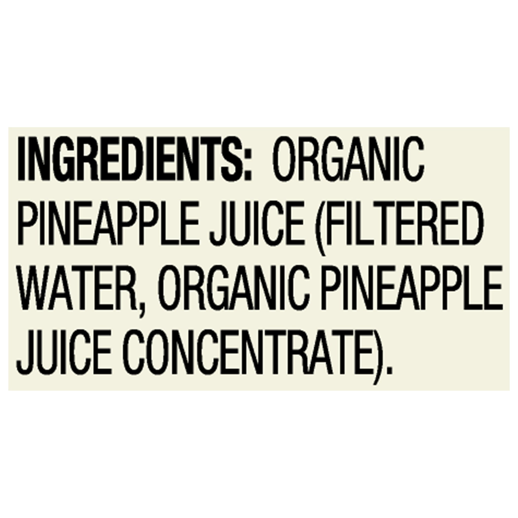R.W. Knudsen Family Organic Juice Pineapple, 32.0 FL OZ