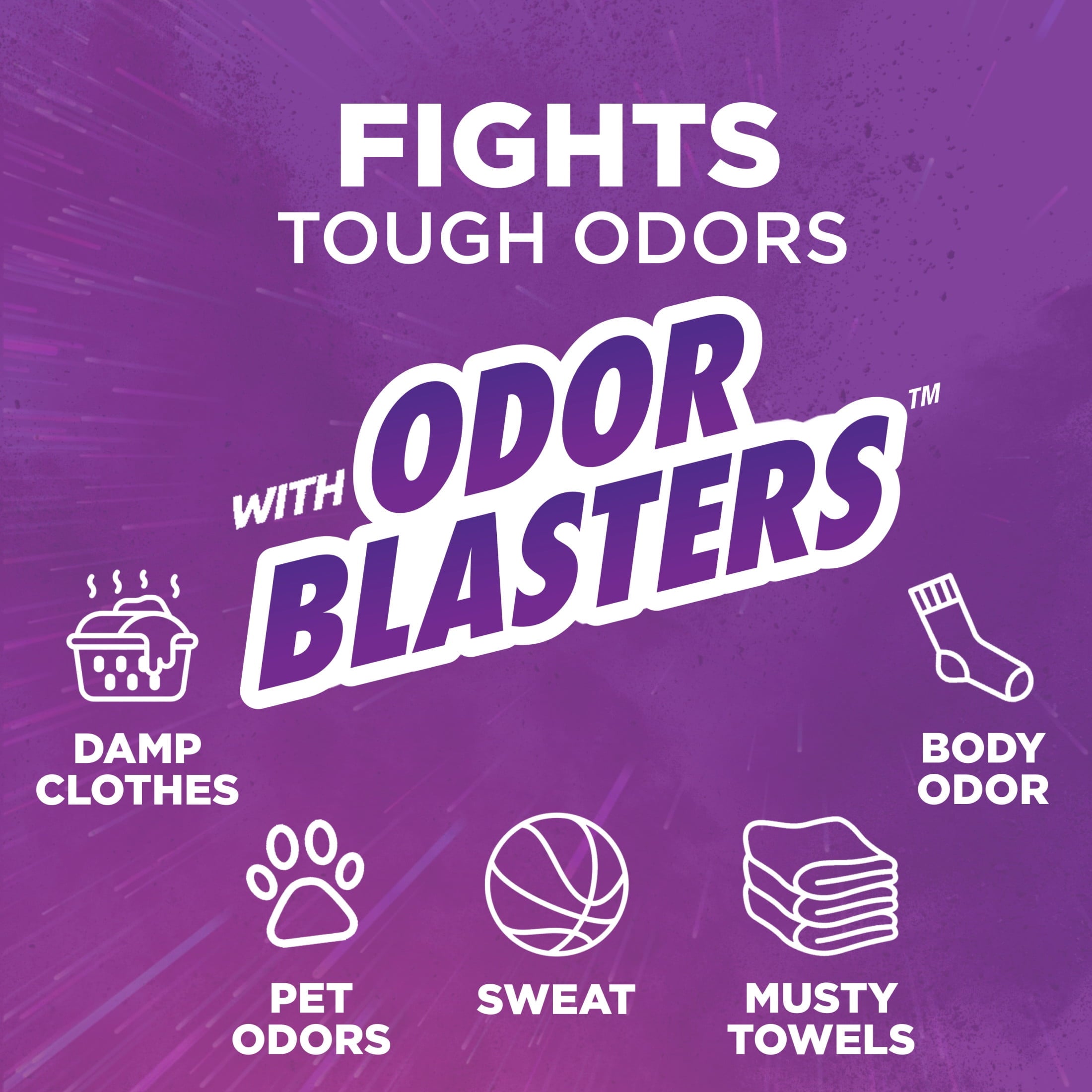 ARM & HAMMER Plus OxiClean with Odor Blasters Liquid Laundry Detergent, Fresh Burst, 96.2 Fl Oz